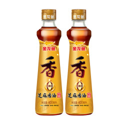 金龙鱼 纯芝麻香油 组合装400ml*2