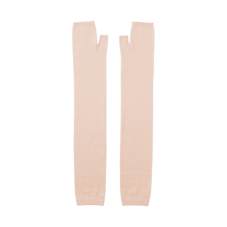 無印良品 MUJI 防紫外线棉强捻长袖套 浅粉红色 9.5×60cm
