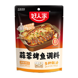 好人家 蒜香烤鱼调料300g