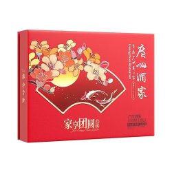 广州酒家 广式月饼 540g 礼盒装 6饼3味