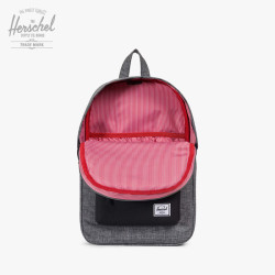 Herschel Supply 双肩包 渡鸦黑斜纹