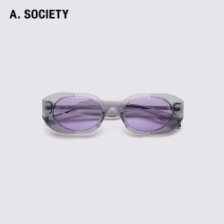 明星同款 A.SOCIETY RAW系列时尚防晒方框窄版休闲男女墨镜PARKER