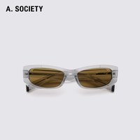 明星同款 A.SOCIETY RAW系列时尚防晒窄框方形板材男女墨镜 OLIN