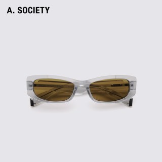 明星同款 A.SOCIETY RAW系列时尚防晒窄框方形板材男女墨镜 OLIN