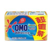 百亿补贴：奥妙 超效洗衣皂206g＊2块