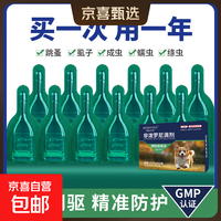 宠物驱虫药猫咪狗狗体内外一体宠物猫咪非泼罗尼滴剂阿苯达唑 体外驱虫12支
