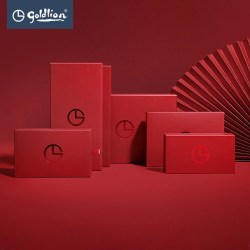 金利来 皮具男士自动扣商务简约3D立体LOGO头层牛皮腰带皮带男