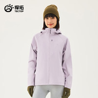 探拓 反季外套五折！女款萝兰紫软壳衣
