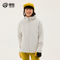 探拓 反季外套五折！女款凝脂软壳衣