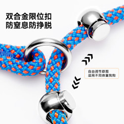 XCHO 宠物项圈P型P绳P链狗狗项圈遛狗小中大型犬防爆冲训练 可调节70cm