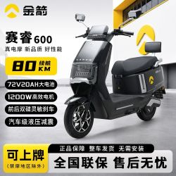 金箭 赛睿600 电动摩托车 72V20Ah