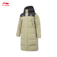 李宁 火锅科技羽绒服 长款 80%鸭绒