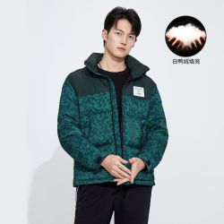 navigare 意大利小帆船冬季立领保暖鸭绒羽绒服男士百搭休闲外套