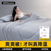 半弦月 空调被夏凉被可机洗裸睡夏季冰丝被单双人1.5x2米