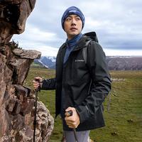 Columbia 蒋奇明同款 单层防水山野外套男女同款旅游徒步运动外套