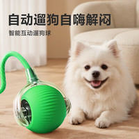 HELLOJOY 狗狗玩具耐咬球自动逗狗神器自嗨解闷宠物电动小狗智能弹力遛狗球
