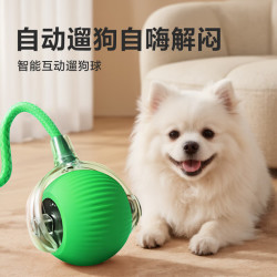 HELLOJOY 狗狗玩具耐咬球自动逗狗神器自嗨解闷宠物电动小狗智能弹力遛狗球