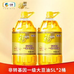 福临门 非转基因大豆油 5L