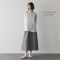 無印良品 MUJI 无印良品 女式 汉麻棉轻便长裙长半身裙女裙子夏季女装