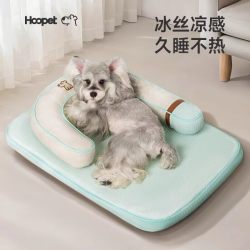 华元宠具 凉垫凉席夏季凉感海绵狗窝猫窝可拆洗四季通用宠物睡垫猫狗垫子
