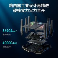 百亿补贴：中兴 路由器问天7200maxWiFi7路由器性能旗舰万兆SFP家用电竞