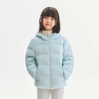 波司登 2026新款儿童羽绒服女童泡芙面包服男童连帽外套短款纯色