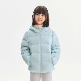 波司登 2026新款儿童羽绒服女童泡芙面包服男童连帽外套短款纯色