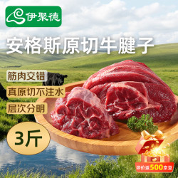 伊聚德 安格斯原切牛腱子 净重1.5kg 牛肉