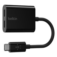 88VIP：贝尔金 双USB-C 分线器数据线转接头二合一转换器
