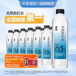 依能 天然苏打水 无糖无汽弱碱性 500ml*24瓶