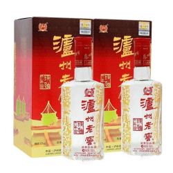 泸州老窖六年窖头曲52度500ml*2瓶浓香型白酒