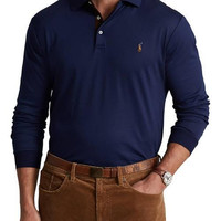 RALPH LAUREN Soft Cotton 男士长袖Polo衫