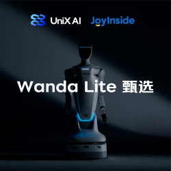 优理奇Wanda Lite甄选 京东JoyInside 全尺寸通用人形机器人 具身智能 168cm 多场景部署