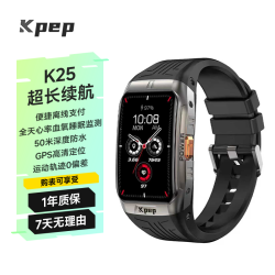 KPEP GPS六星双频深度防水跑步离线支付全天心率血氧睡眠压力监测专业运动手环