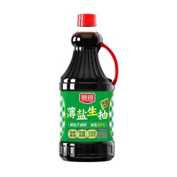 厨邦 减盐30% 薄盐特级生抽 1.5kg
