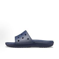 百亿补贴：crocs 舒适百搭 一字拖鞋 男女同款 深蓝色