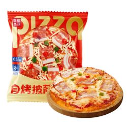 幸福西饼 美式培根披萨 180g/片 多口味可选