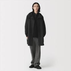 無印良品 MUJI 无印良品 男式 不易沾水 连帽大衣风衣外套男装春季