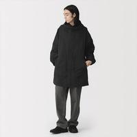 無印良品 MUJI 无印良品 男式连帽大衣风衣外套