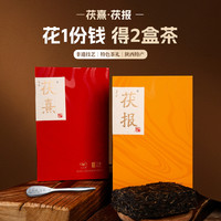 泾阳茯茶 特一级金花砖茶 190g*2 黑茶