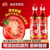 百亿补贴：海天 2瓶海天番茄沙司酱510g挤挤装家用汉堡薯条西红柿意面炸鸡番茄酱