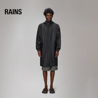 RAINS 18140 山系防水面料连帽风衣
