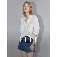 ELLE 纯棉 女士衬衫