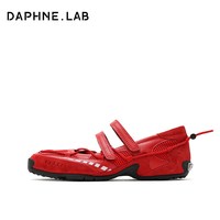 DAPHNE LAB 机能芭蕾鞋 银色 36码 平底玛丽珍舞鞋