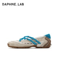 DAPHNE LAB 机能芭蕾鞋 银色 平底玛丽珍 舞鞋