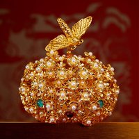 中国国家博物馆 李静训闹蛾冠金钗头饰 AR冰箱贴