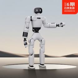 海豚小姐 智元灵犀X1机器人保姆人工智能AI教育科研人