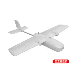 锐翼 固定翼模型 F80双发电机固定翼飞机 航模新手练习翼展800mm远航快拆FPV KIT空机（白色）