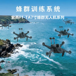 ZIYAN珠海紫燕 F1-TA Nano 蜂群7寸机蜂群训练-简配版（无摄像头）紫燕训练靶机蜂群无人机  1站10架