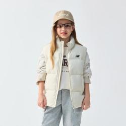 new balance NB童装男女儿童中大童26秋冬新款保暖时尚羽绒马甲好看易搭